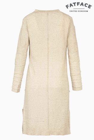 Fat Face Nude Longline Shenley Cardigan